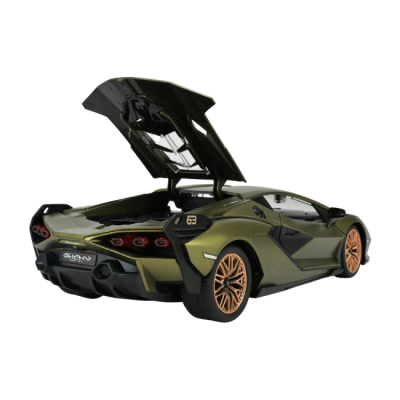 Радиоуправляемые модели - Автомодель Країна Іграшок Lamborghini Sian FKP37 зеленая на радиоуправлении 1:16 (PM1407GREEN)#5