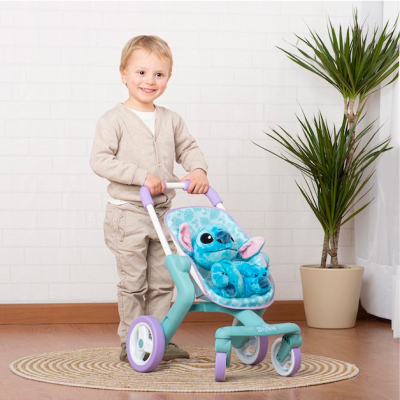 Персонажи мультфильмов - Игровой набор Smoby Стич прогулка с коляской (7600251225)#3