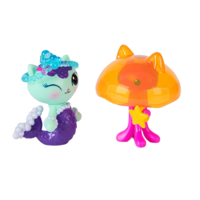 Фигурки персонажей - Игровой набор Gabby's Dollhouse Нявка и Кото-медуза (SM36273/6045)#3