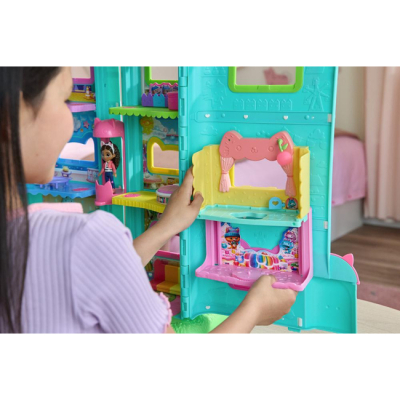 Фигурки персонажей - Игровой набор Gabby's Dollhouse Балкончик-портал Кухня Кексика (SM36277/6074281)#6