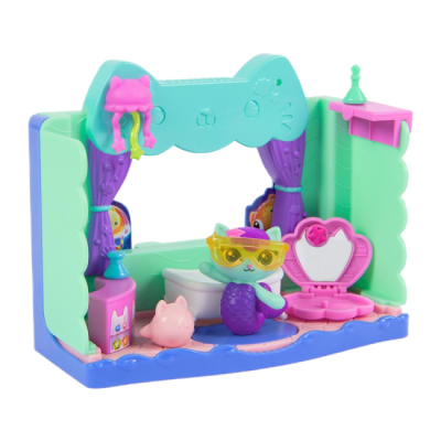 Фигурки персонажей - Игровой набор Gabby's Dollhouse Балкончик-портал Спа-комната Нявки (SM36277/6074306)#2