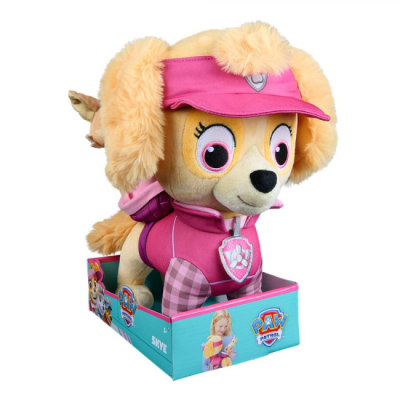 М'які тварини - М'яка іграшка Paw Patrol Цуценя Скай з улюбленцем 30 см (SM47401/7700)#4