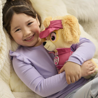 М'які тварини - М'яка іграшка Paw Patrol Цуценя Скай з улюбленцем 30 см (SM47401/7700)#7