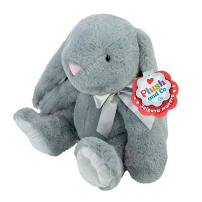 М'які тварини - М'яка іграшка Plush and Co Кролик сірий 25 см (PLC25074)#2