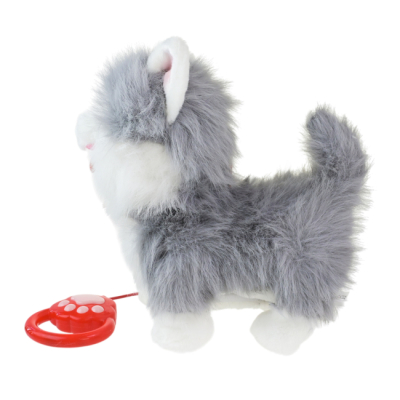 М'які тварини - Інтерактивна іграшка Кращий друг Кошеня сіре з білим (BF2501/2)#3