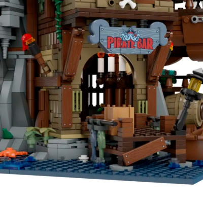 Конструкторы с уникальными деталями - Конструктор Pantasy Original Паб Пираты 2814 элементов (85022)#6