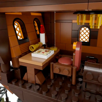 Конструкторы с уникальными деталями - Конструктор Pantasy Original Паб Пираты 2814 элементов (85022)#7