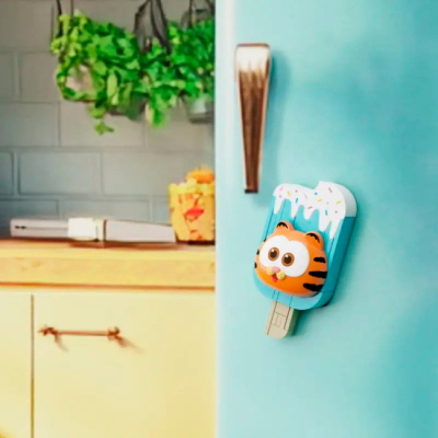 Блочные конструкторы - Конструктор Pantasy Garfield Магнит на холодильник Эскимо 47 елементов (86817)#3