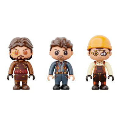 Конструкторы с уникальными деталями - Конструктор Pantasy Original Steampunk Мастерская ветряных мельниц 2450 элементов (85026)#3