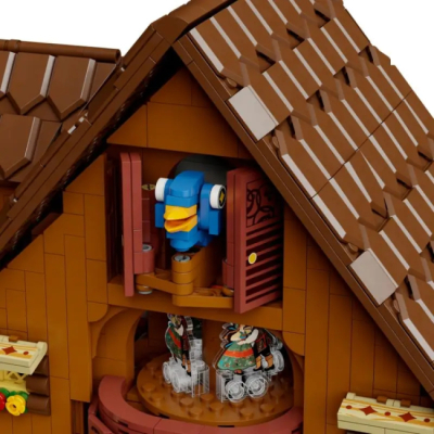 Блочные конструкторы - Конструктор Pantasy Original Retro Часы с кукушкой 2190 деталей (85027)#3