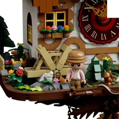 Блочные конструкторы - Конструктор Pantasy Original Retro Часы с кукушкой 2190 деталей (85027)#5