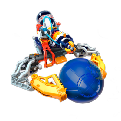 Конструкторы с уникальными деталями - Конструктор Kosmos Киборг-бластер водяной (R115UA) (4820279190358)#3