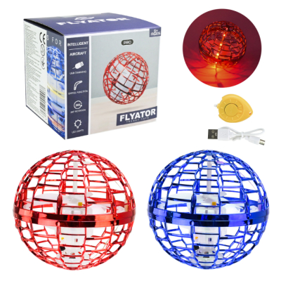 Спортивные активные игры - Запускачка Shantou Jinxing Летающий шар с пусковым устройством розовый (368/3)#3