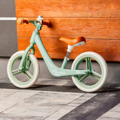 Беговелы - Беговел Kinderkraft Fly Plus мятный (KRFLPL00MIN0000)#6