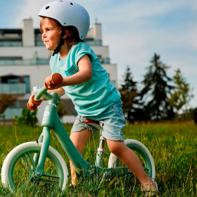 Беговелы - Беговел Kinderkraft Fly Plus мятный (KRFLPL00MIN0000)#7