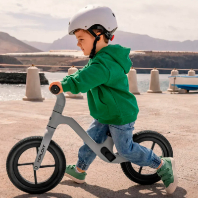 Беговелы - Беговел Kinderkraft Xploit серебристый (KRXPLO00GRY0000)#5