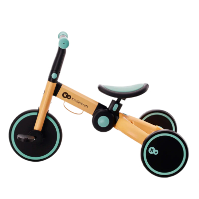 Велосипеды - Велосипед Kinderkraft Трехколесный 4TRIKE золотой с голубым (KR4TRI22BLU0000)#2
