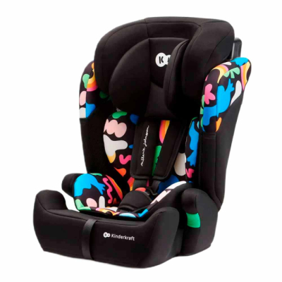 Автокрісла й аксесуари - Автокрісло Kinderkraft Comfort Up i-Size Happy Shapes (KCCOUP02HAP0000)#2