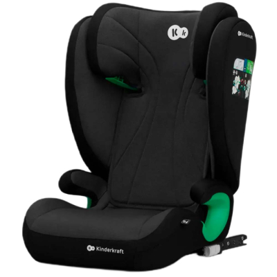 Автокрісла й аксесуари - Автокрісло Kinderkraft Junior Fix 2 i-Size Graphite Black (KCJUFI20BLK0000)#3