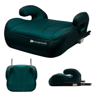 Автокресла и аксессуары - Автокресло-бустер Kinderkraft i-Boost Green (KCIBOO00GRE0000)#2