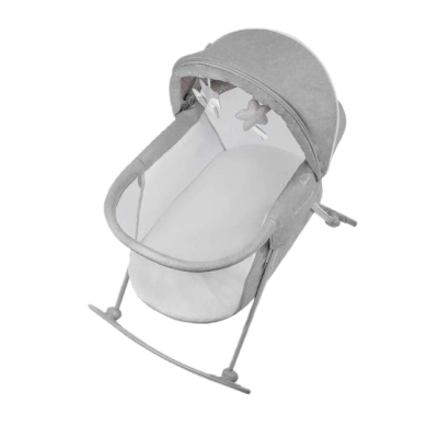 Манежи - Кроватка-колыбель Kinderkraft Lovi Grey (KKLLOVIGRY0000)#2