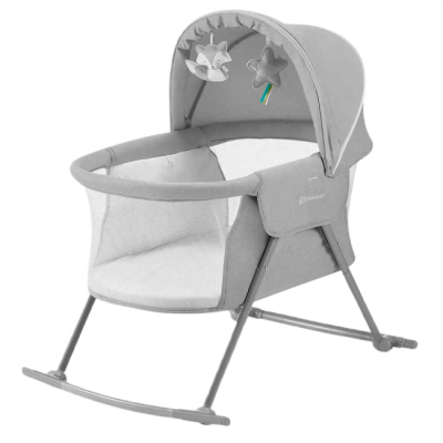 Манежи - Кроватка-колыбель Kinderkraft Lovi Grey (KKLLOVIGRY0000)#3