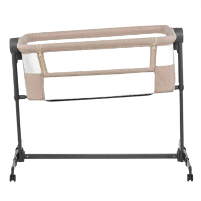 Манежи - Приставная кроватка-люлька Kinderkraft Neste Up 2 Beige (KLNEUP02BEG0000)#2