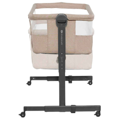 Манежи - Приставная кроватка-люлька Kinderkraft Neste Up 2 Beige (KLNEUP02BEG0000)#3