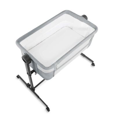 Манежи - Приставная кроватка-люлька Kinderkraft Neste Up 2 Light Grey (KLNEUP02LGR0000)#2