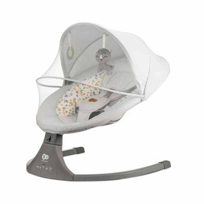 Крісла-качалки - Крісло-гойдалка Kinderkraft Lumi 2 Light Grey (KBLUMI02LGR0000)#2