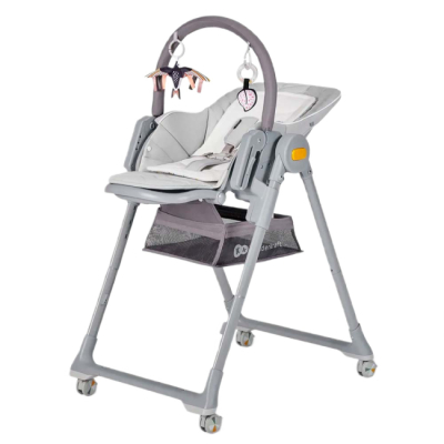 Товары по уходу - Стульчик для кормления Kinderkraft Lastree Grey (KHLAST00GRY0000)#3