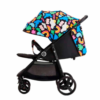 Візочки - Коляска Kinderkraft Grande Plus Happy Shapes (KSGRAN00HAP0000)#3