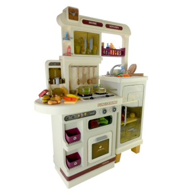 Детские кухни и бытовая техника - Игровой набор Країна Іграшок Кухня большая белая (888C)#2