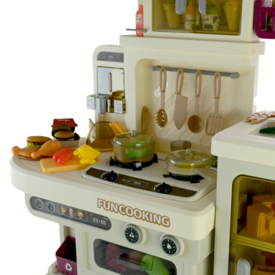 Детские кухни и бытовая техника - Игровой набор Країна Іграшок Кухня большая белая (888C)#4