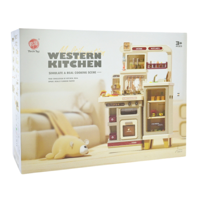 Детские кухни и бытовая техника - Игровой набор Країна Іграшок Кухня большая белая (888C)#9