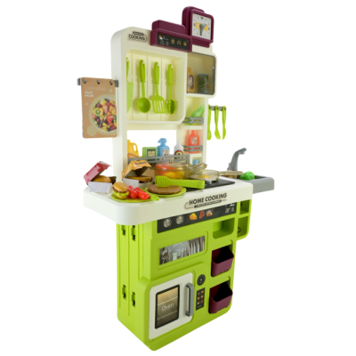 Дитячі кухні та побутова техніка - Ігровий набір Країна Іграшок Кухня зелена (918A)#2