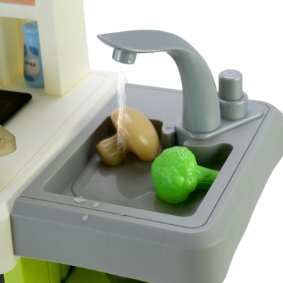 Дитячі кухні та побутова техніка - Ігровий набір Країна Іграшок Кухня зелена (918A)#6