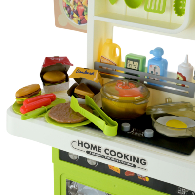 Дитячі кухні та побутова техніка - Ігровий набір Країна Іграшок Кухня зелена (918A)#7