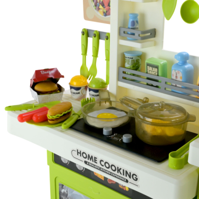 Детские кухни и бытовая техника - Игровой набор Країна Іграшок Кухня зеленая (928A)#4