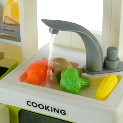 Детские кухни и бытовая техника - Игровой набор Країна Іграшок Кухня зеленая (928A)#5