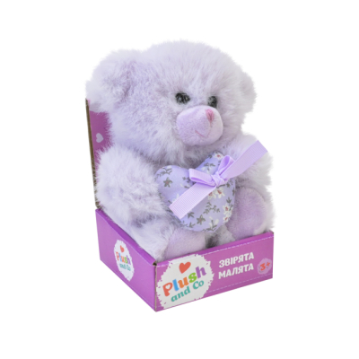 Мягкие животные - Мягкая игрушка Країна Іграшок Медвежонок лавандовый 14 см (PLC25014/3) (PLC25014/1)#2