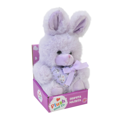 Мягкие животные - Мягкая игрушка Країна Іграшок Кролик лавандовый 18 см (PLC25014/2)#2
