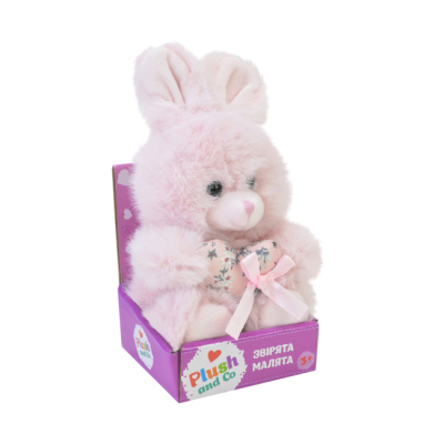 Мягкие животные - Мягкая игрушка Країна Іграшок Кролик пудровый 18 см (PLC25014/4)#2