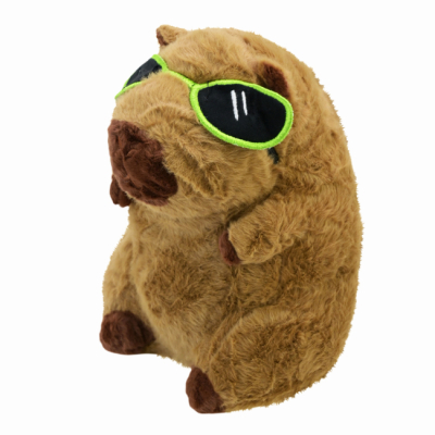 Мягкие животные - Мягкая игрушка Країна Іграшок Капибара в очках салатовых 22 см (C8201/3)#2