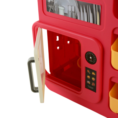 Детские кухни и бытовая техника - Игровой набор Країна Іграшок Кухня красная (918B/A/2)#4