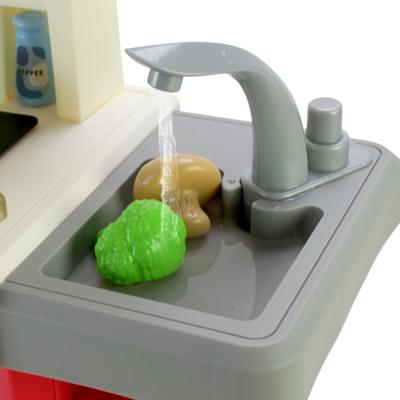 Детские кухни и бытовая техника - Игровой набор Країна Іграшок Кухня красная (918B/A/2)#6