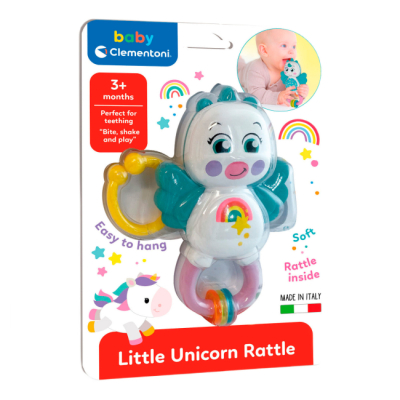Підвіски, мобілі - Підвіска-брязкальце Clementoni Little Unicorn (8005125177783)#2