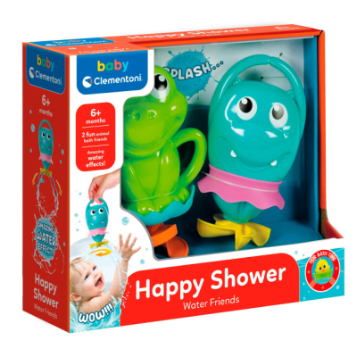 Іграшки для ванни - Набір іграшок для ванни Clementoni Happy Shower (8005125174447)#2