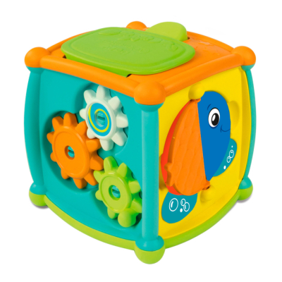 Развивающие игрушки - Интерактивная игрушка Clementoni Peekaboo Activity Cube (8005125176724)#2