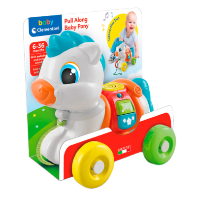 Розвивальні іграшки - Каталка Clementoni Поні (8005125178124)#2